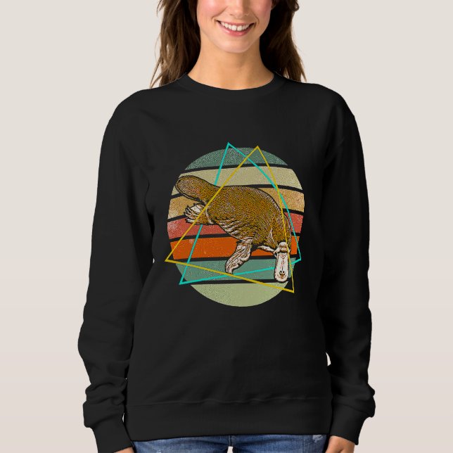 Platypus Australia Australian Animal Colourful Sweatshirt (Front)