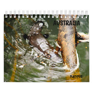 PLATYPUS AUSTRALIA CALENDAR