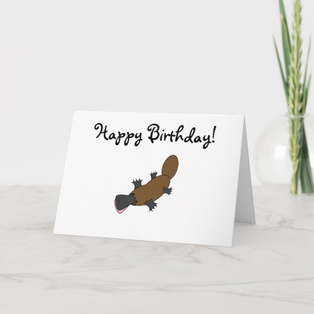 Platypus Card (Front)