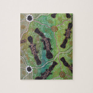 Platypus Dreaming Jigsaw Puzzle