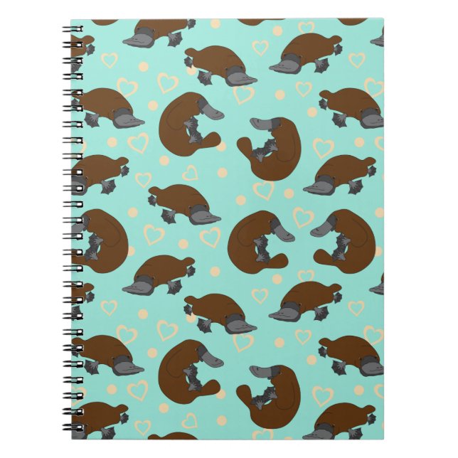 Platypus Love Notebook (Front)