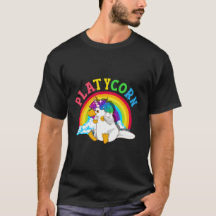Platypus Magical Unicorn Vibrant Gift For Girls Wo T-Shirt