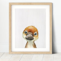 Platypus Nursery Art Print