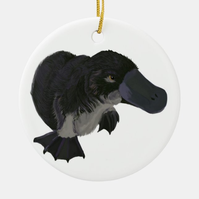 Platypus Ornament (Front)