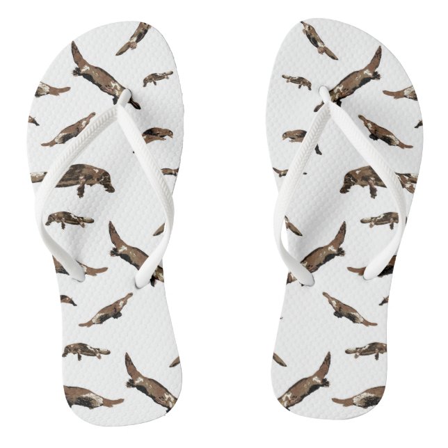 Platypus (Ornithorhynchus anatinus) Thongs (Footbed)
