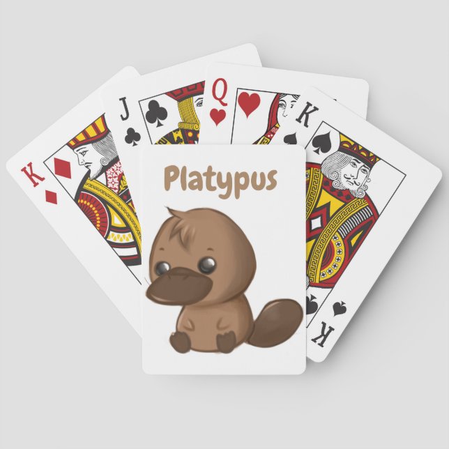 Platypus Playing Cards (Back)