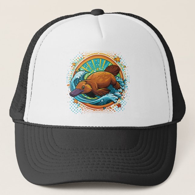 Platypus Trucker Hat (Front)