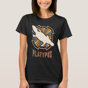 Platypus Vintage Classic Retro Animal Love T-Shirt