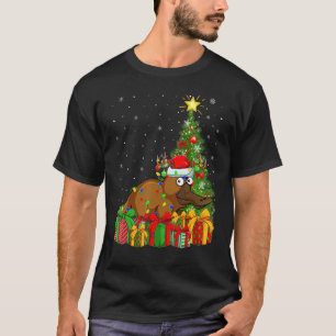 Platypus   Xmas Holiday Santa Platypus Christmas T T-Shirt