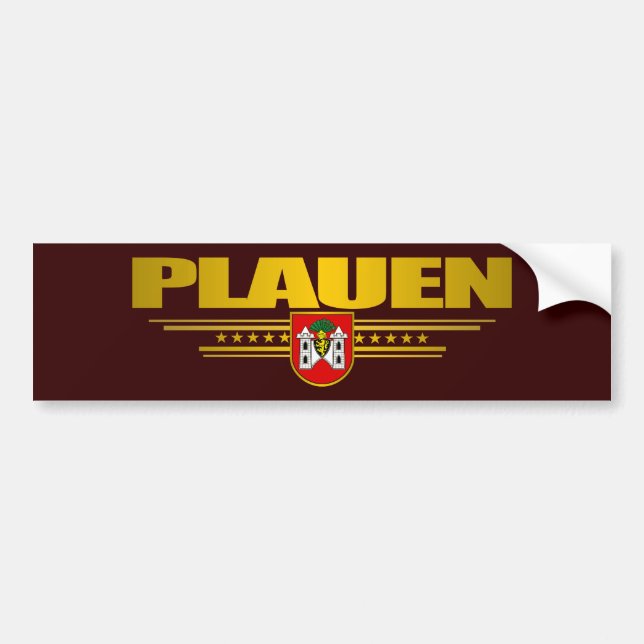 Plauen Bumper Sticker (Front)