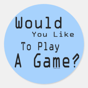 Play A Game Sticker