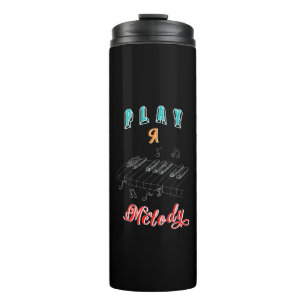 Play A Melody Boyfriend Piano Thermal Tumbler