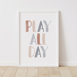 Play All Day Boho Kids Room Decor
