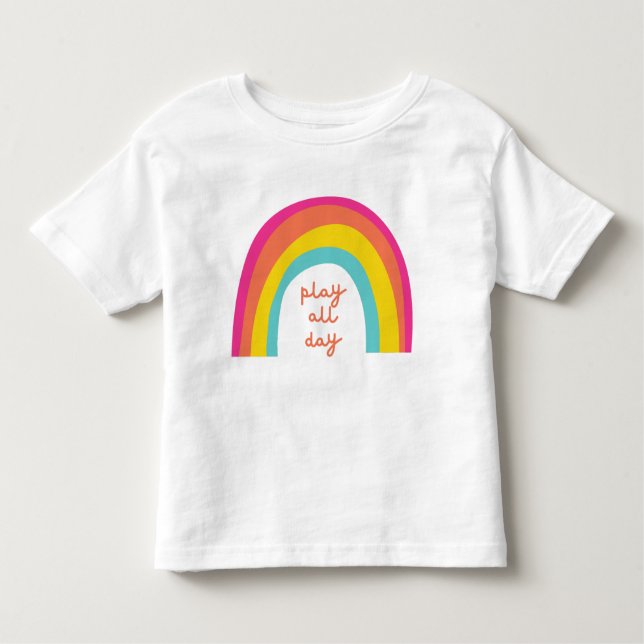 play all day toddler T-Shirt (Front)