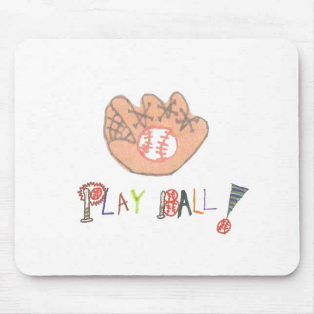 Play Ball mousepad (Front)