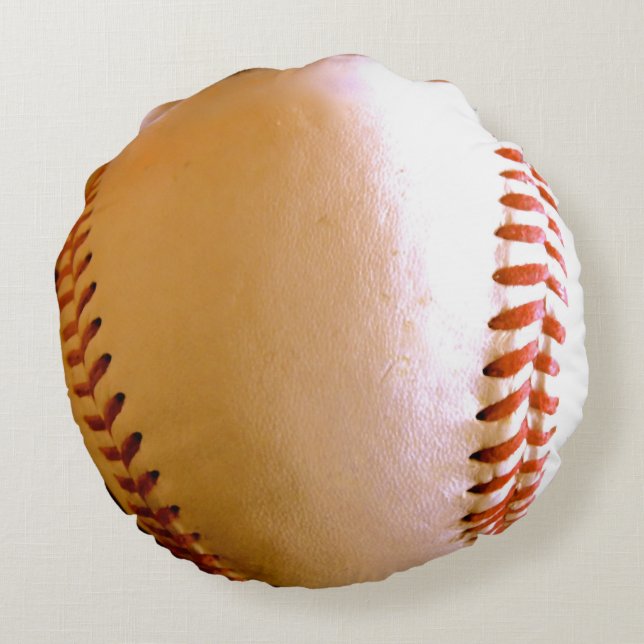 Play Ball! Round Cushion (Back)