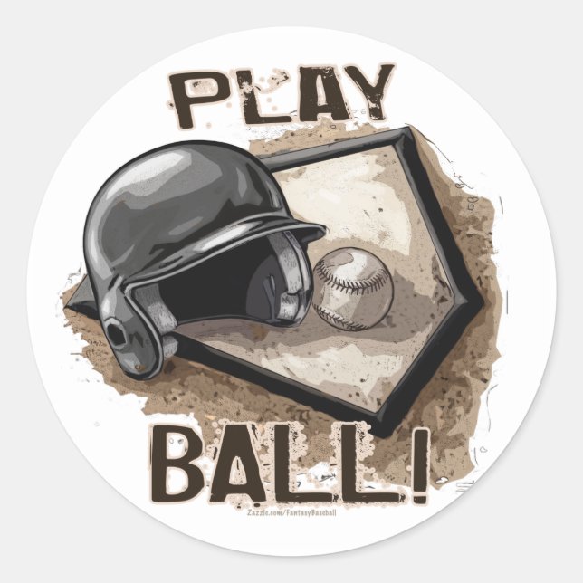 Play Ball! Sticker (Front)