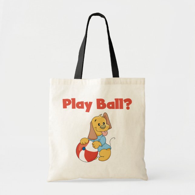 Play Ball Tshirts and Gifts Tote Bag (Front)