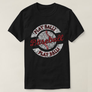 Play Ball Vintage Baseball  T-Shirt