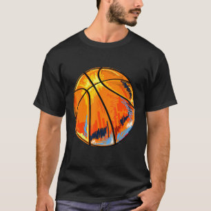 play Basketball Ball women man Tshir tee