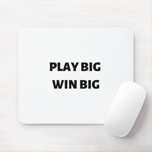Play big win big mouse pad (With Mouse)
