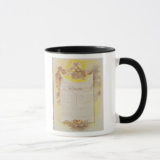 Play-bill for 'The Magic Flute' Mug (Right)