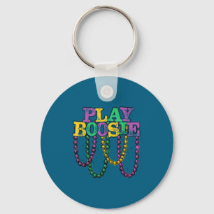 Play Boosie Beads Mardi Gras Carnival Louisiana Ne Key Ring