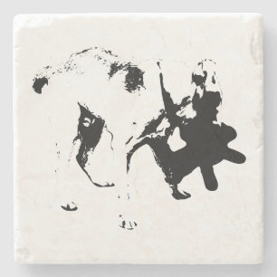 Play Break Lab – Lively Sketch Stone Coaster