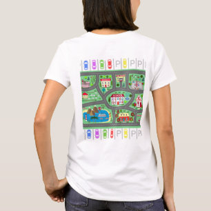 Play Car Race on Mum's Back T-Shirt