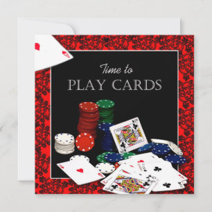 Play Cards - Invitation -