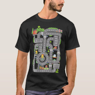 Play Cars On Dad'S Back Shirt Funny Kids And Fathe
