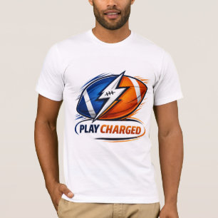 Play Charged Football Shirt – Lightning Bolt Sport