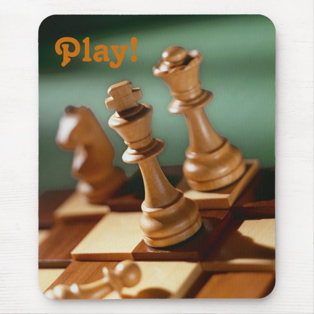 Play! Chess Mousepad (Front)
