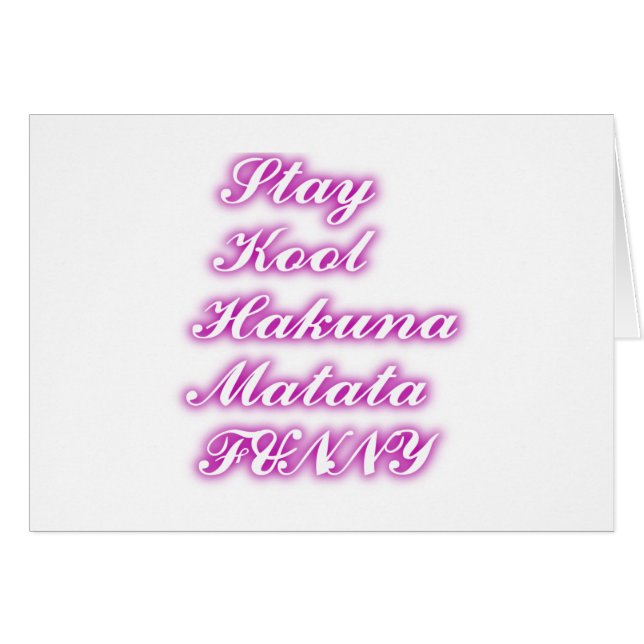 Play Cool Hakuna Matata .png (Front Horizontal)