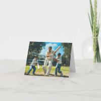 Play Cricket Digital Art