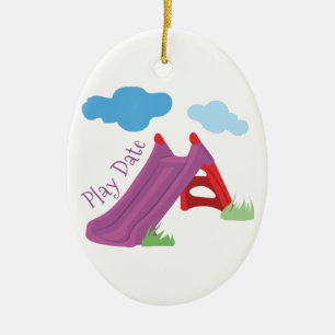 Play Date Ceramic Tree Decoration