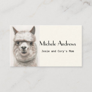 Play Date Mum Card Cards Cute Llama Alpaca