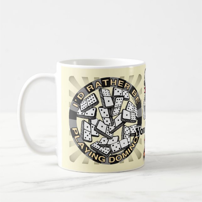 Play Dominos Coffee Mug (Left)