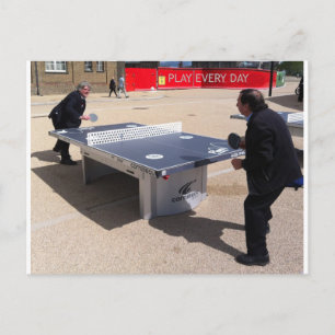 Play every day postcard