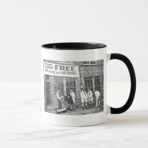 Play Golf Free (While Having Your Suit Pressed) Mug