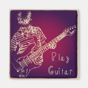 Play Guitar Magnet
