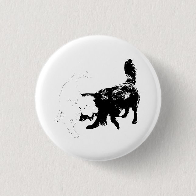 Play Happens Fast 3 Cm Round Badge (Front)