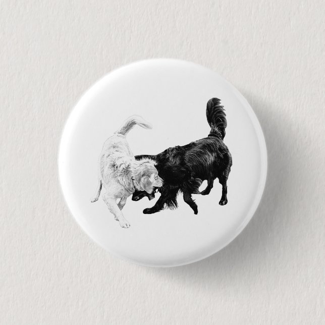 Play Happens Fast 3 Cm Round Badge (Front)