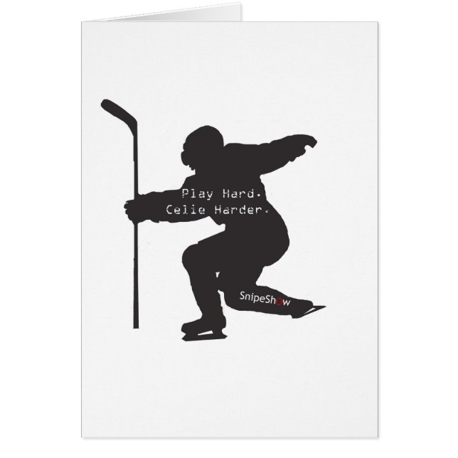 Play Hard. Celie Harder. (Front)