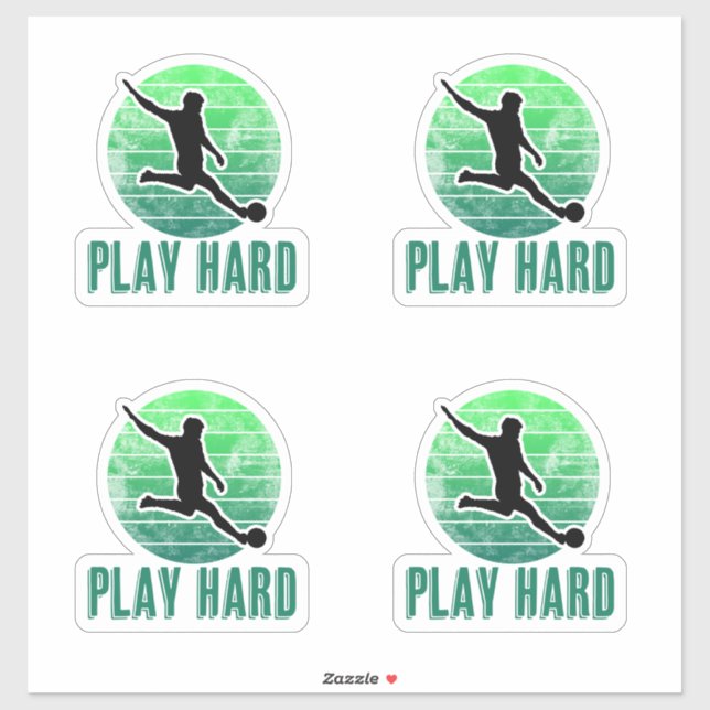 Play Hard Football (Soccer) Kicker (Sheet)