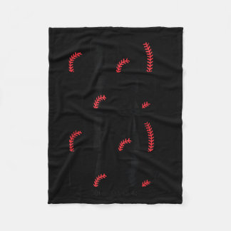 Play Hard Pray Hard Youth Boy Christian Baseball J Fleece Blanket