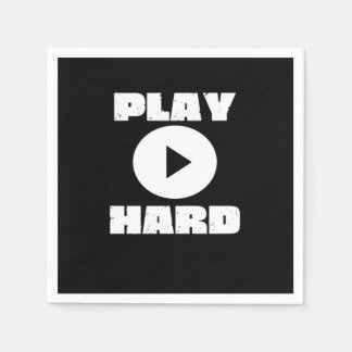 Play Hard Tri-Blend Napkin