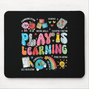 Play Is Learning, Back To School, Teacher Life Mouse Pad