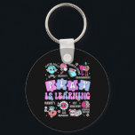 Play Is Learning Teacher First Day Of School Back  Key Ring<br><div class="desc">Play Is Learning Teacher First Day Of School Back To School</div>