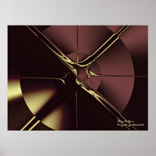 Play It Again Fine Fractal Art Poster